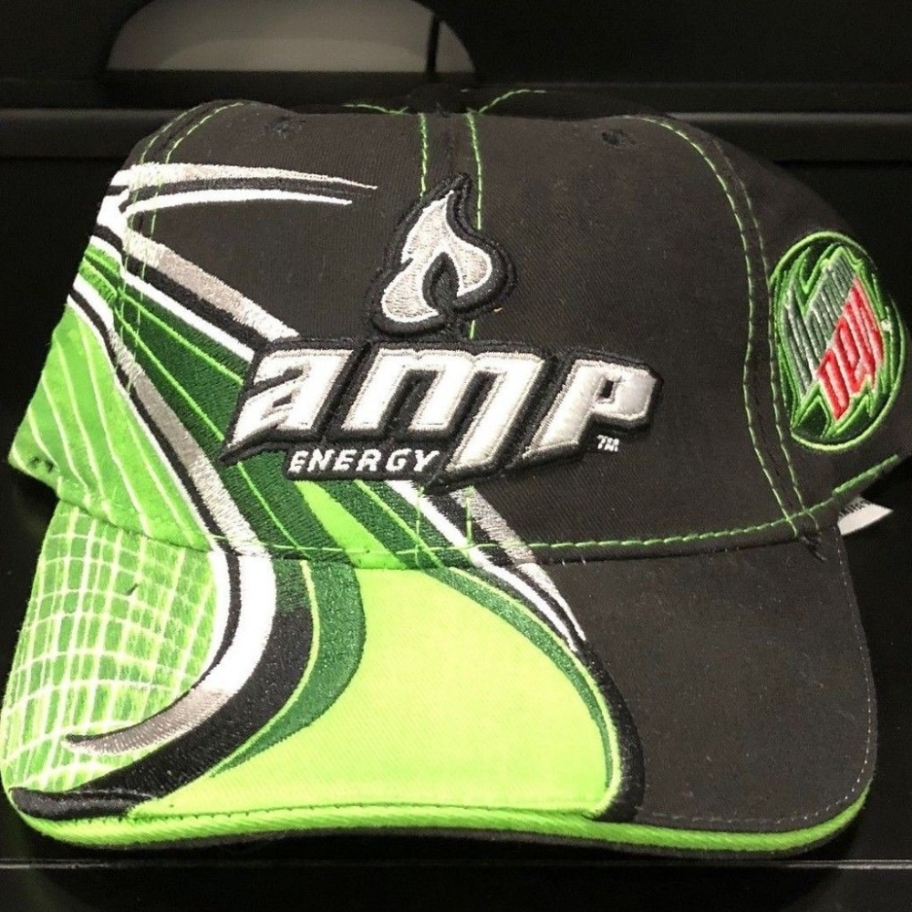 NASCAR AMP Energy Dale Jr 88 Mountain Dew Ball Cap